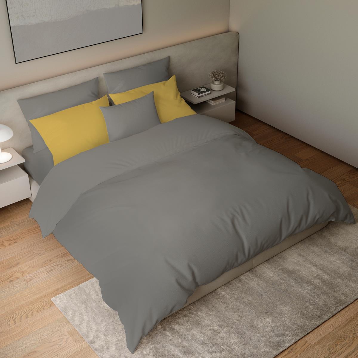 Перкаль 220 см г/к рис.86006-13 пепельный АК - 0