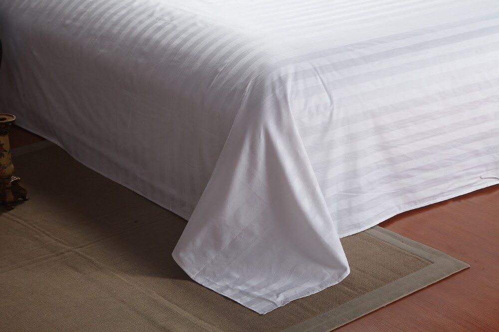 Перкаль Страйп 1*1 отбеленный 0915 вид 1 220 ПРТС - 0