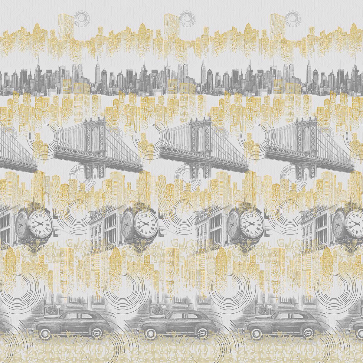 Перкаль 220 см наб рис.6914-1 Инспектор - 1