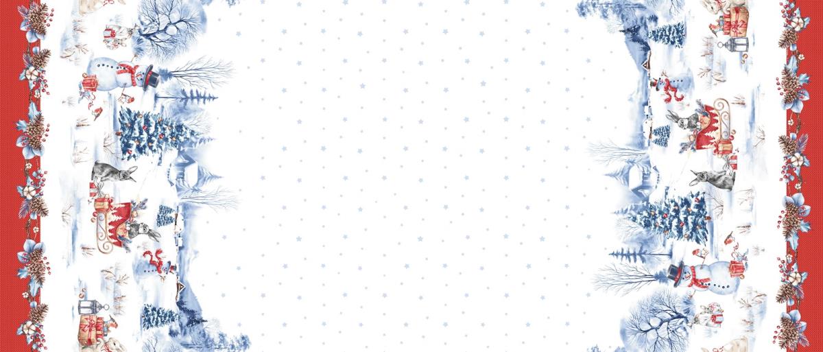 Рогожка 150 см наб рис.29117-1 Праздник - 0