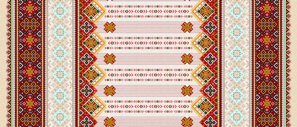 Рогожка 150 см наб рис.21061-1 - 0