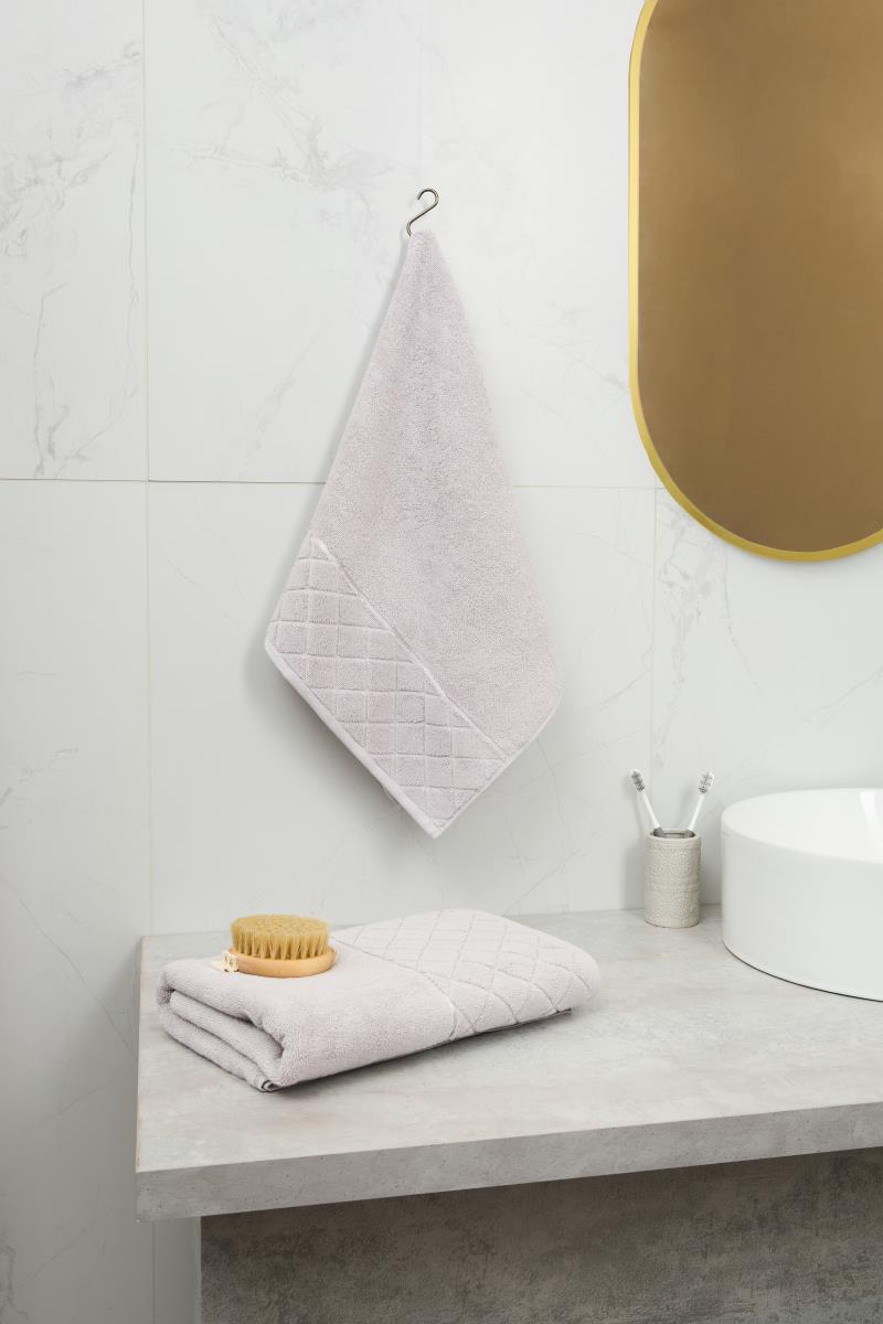 Полотенце махровое Fine Line Жемчужная коллекция, светло-лиловый - 3