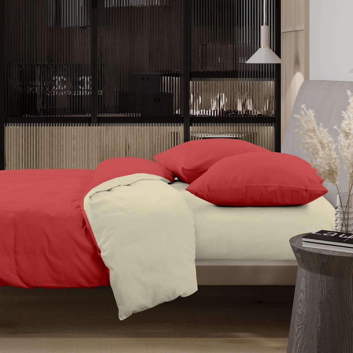 КПБ перкаль Актив WENGE Optima рис.86160-3/86034-1 Flamenco - 0