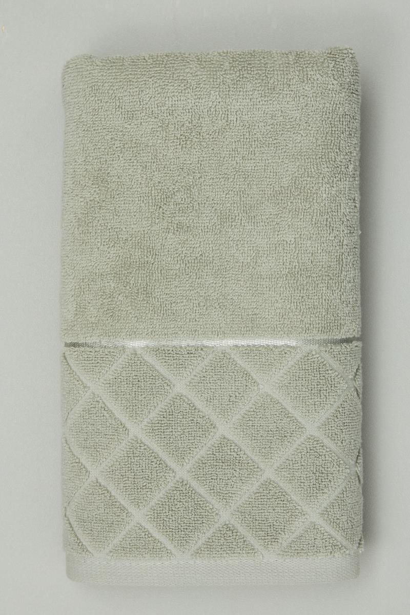 Полотенце махровое Fine Line Жемчужная коллекция, зеленый чай - 0