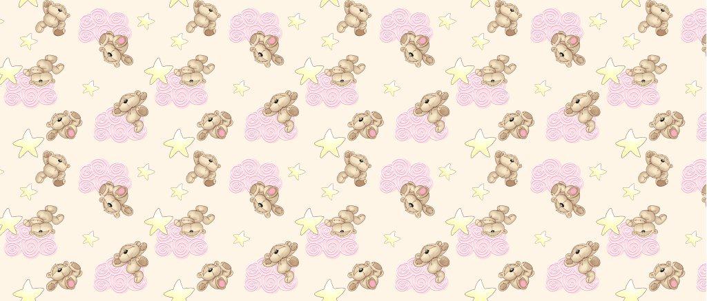 Бязь наб 150 см арт 210 рис.4599-1 Звездный мишка Осн (ШИ) - 1