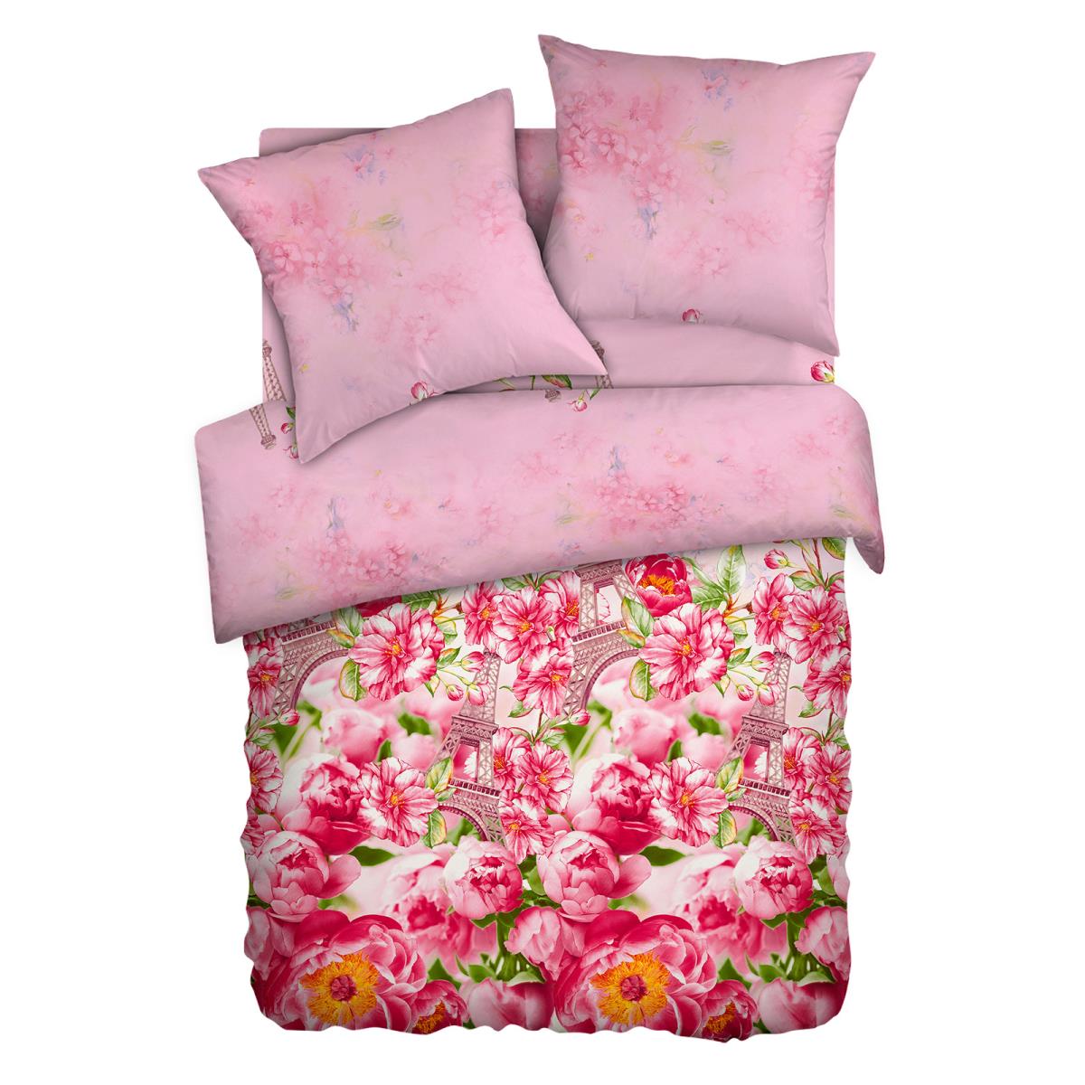 КПБ бязь Любимый дом рис.15441-1 Парижский роман - 1