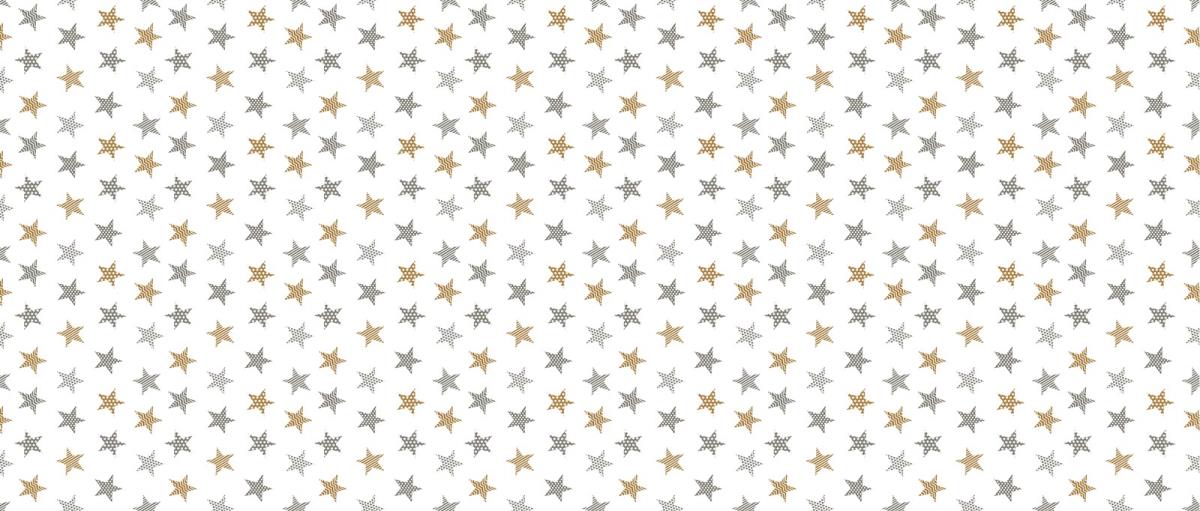 Муслин 150 см наб рис.29170-1 Звездочки - 0