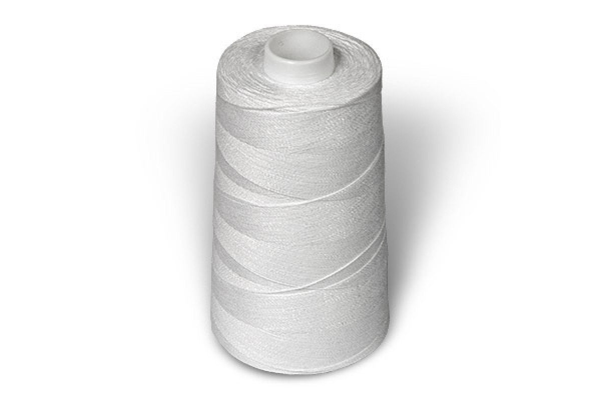 Нитки 70ЛЛ ц.0101 (01) белые (2500м) - 0