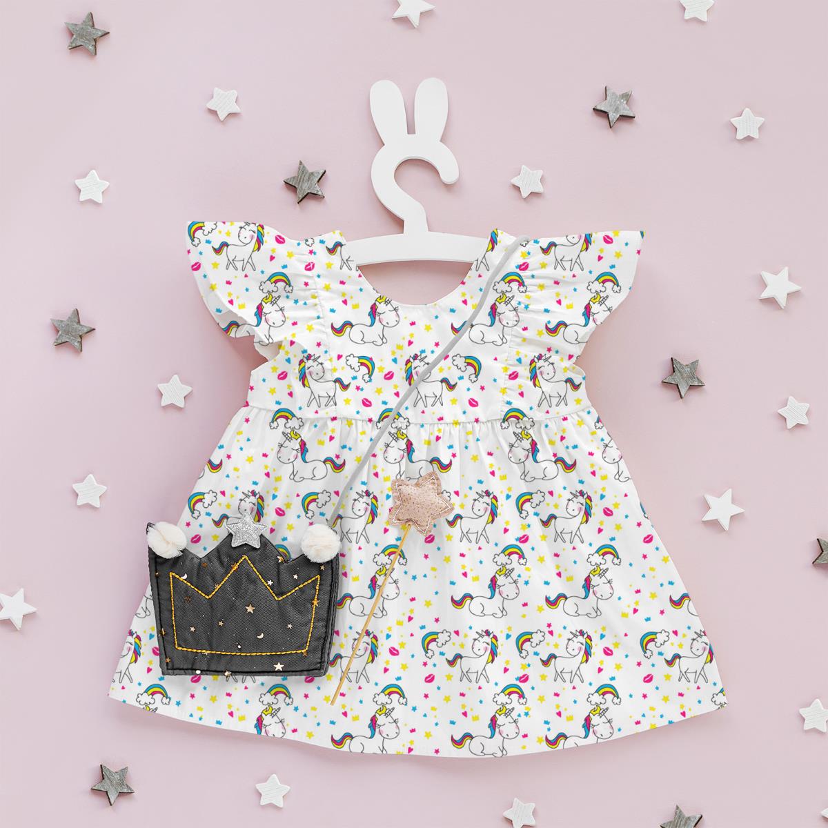 Фланель 90 см наб б/з рис.29145-1 Лошадки - 1