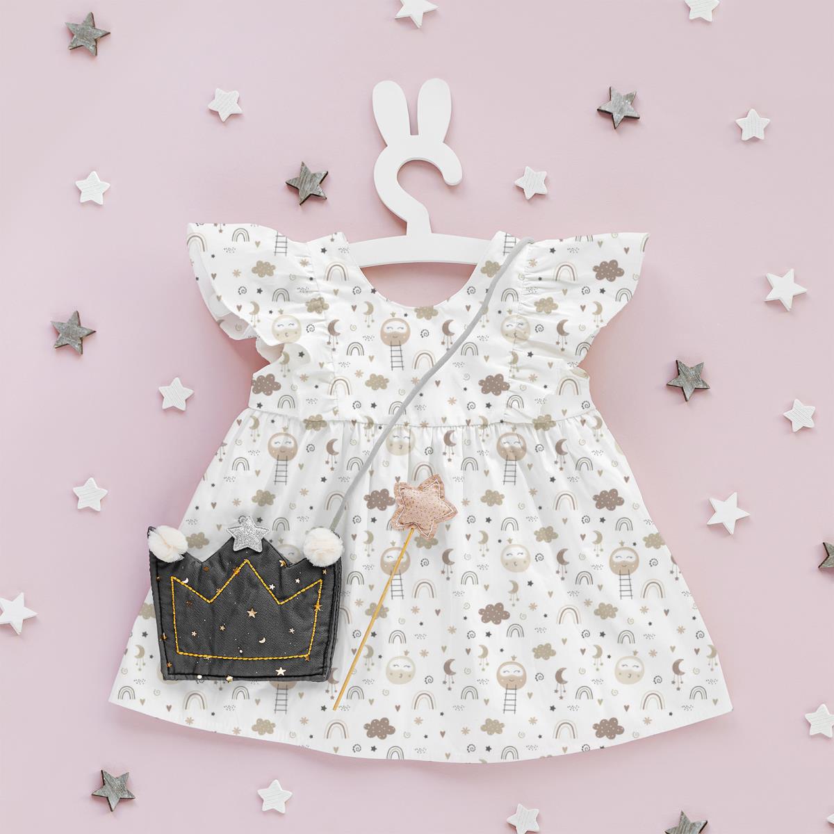 Фланель 90 см наб б/з рис.29155-2 Шарики - 1