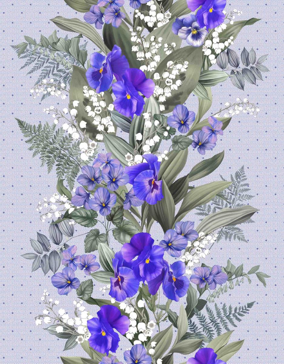 Дорожка 50 см наб рис.35005-1 Даваллия - 0