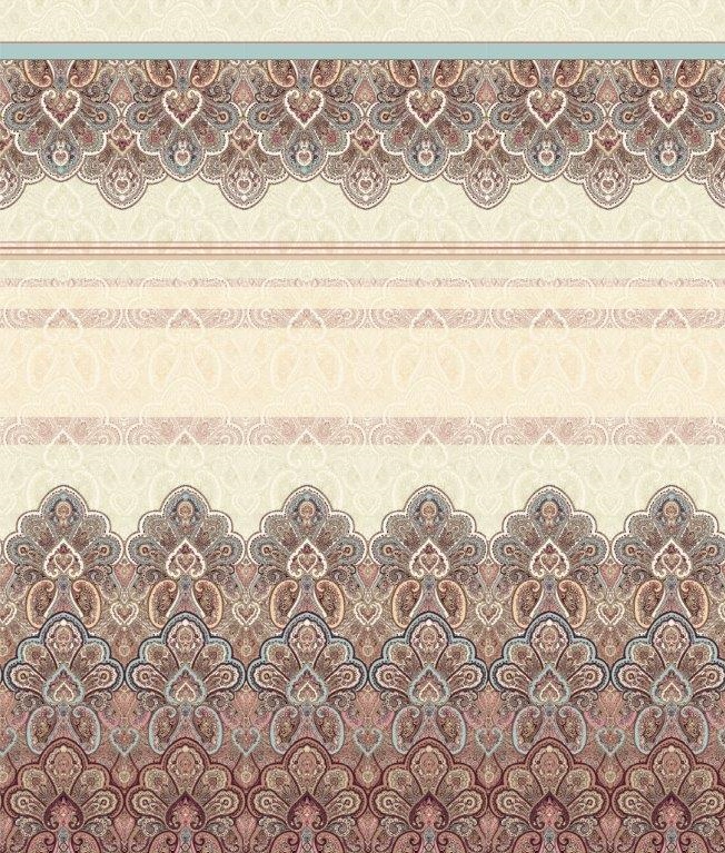 Бязь Премиум 220 см наб рис.6361-1 Медовая забава - 1