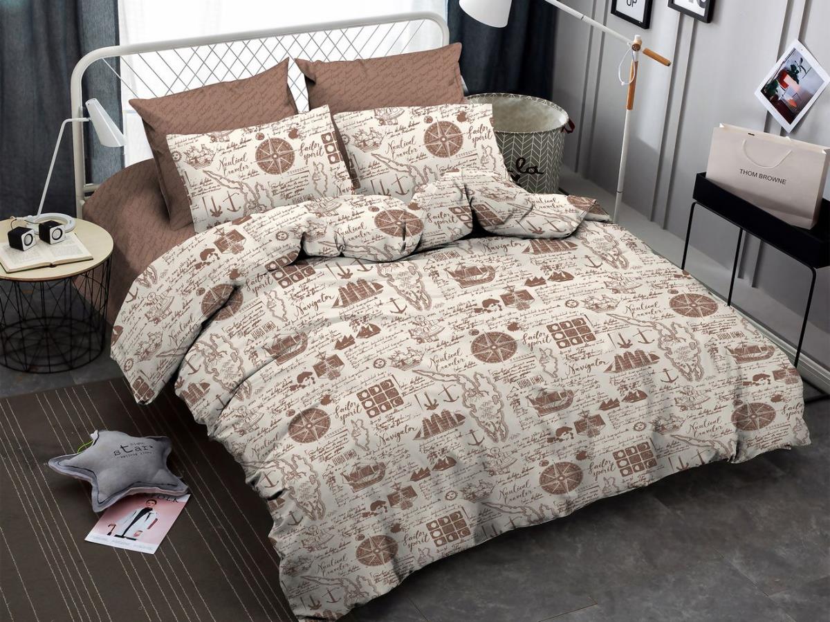 КПБ сатин VIVIEN рис.Christopher - 0