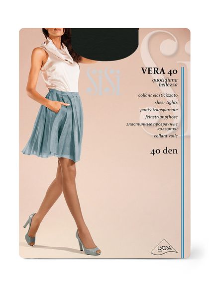 Колготки жен. Sisi Vera 40 Nero - 0