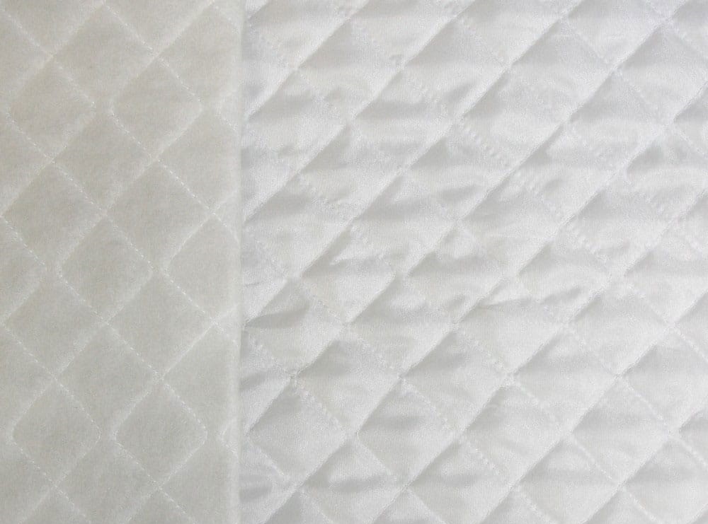 Подклад дублированный синтепоном 150см белый Л - 0