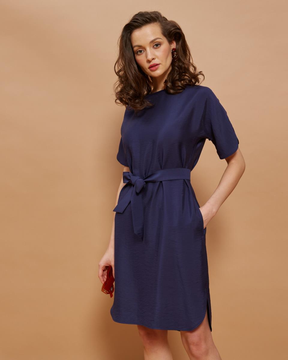 Платье жен BeGood SS20WW719A Etress синий - 0