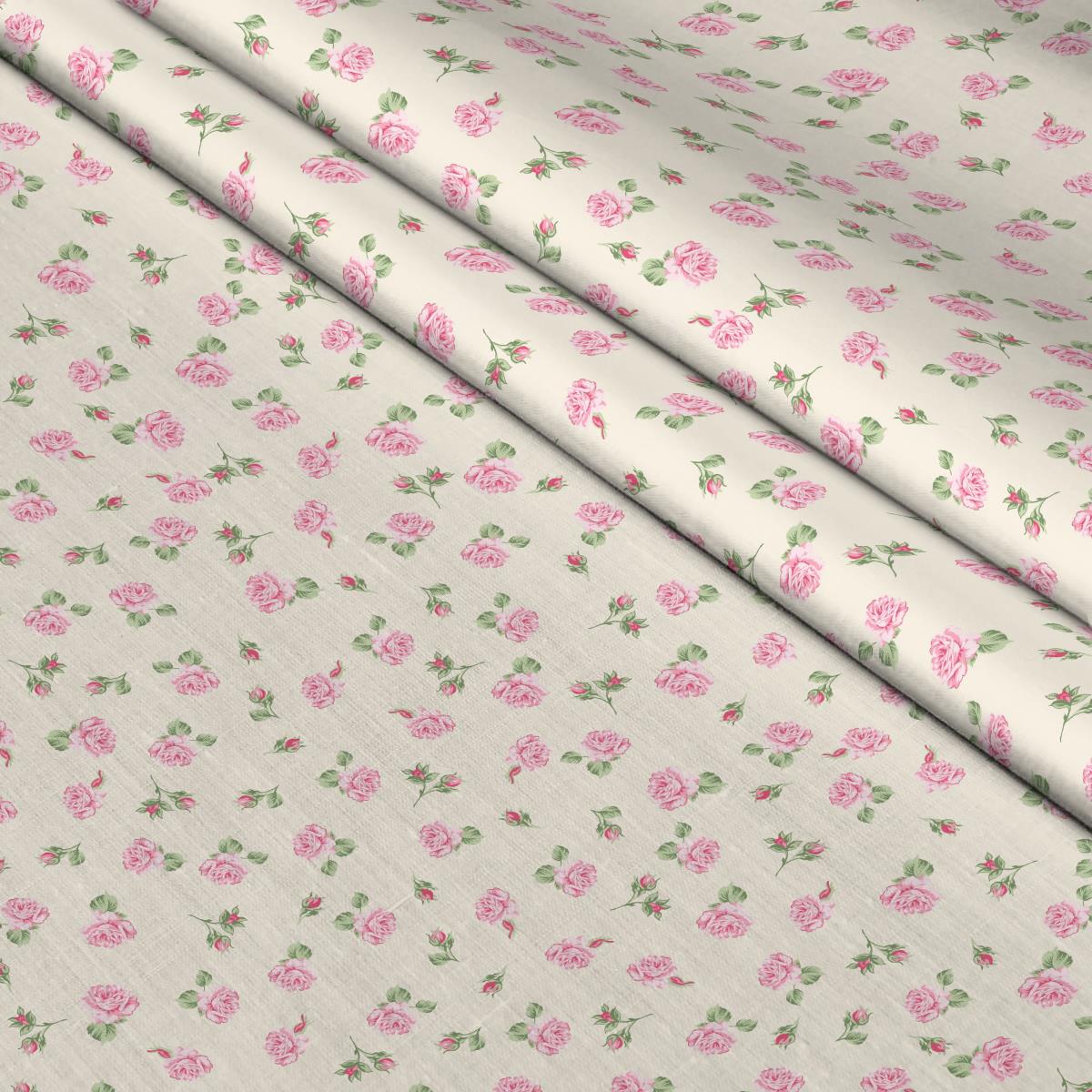 Бязь наб 220см рис.70920-1 Sharmant мелкие цветы - 0