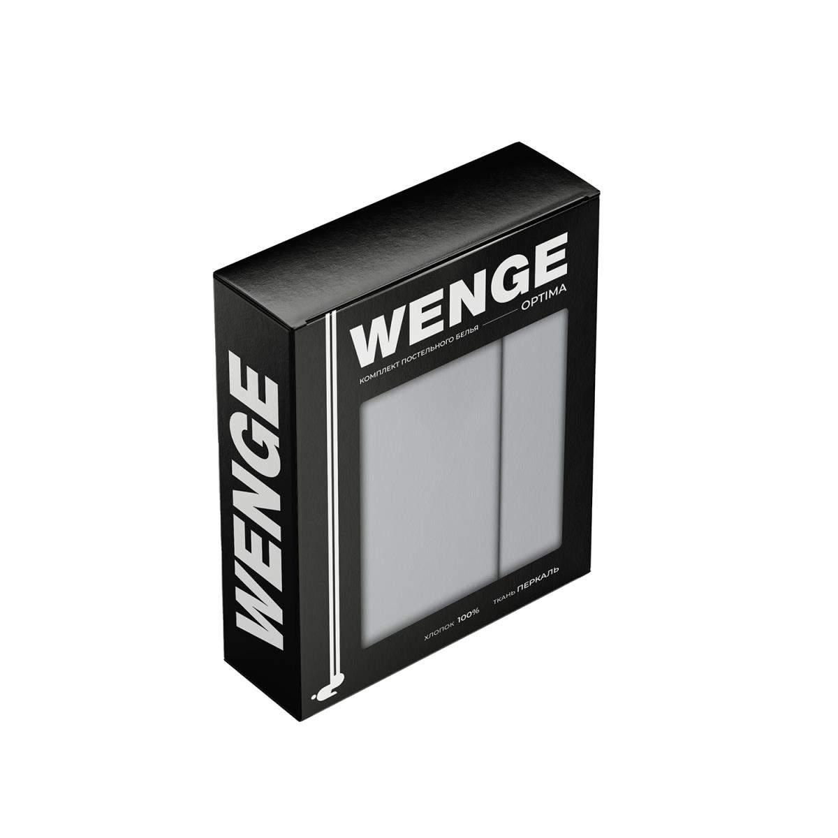 КПБ перкаль Актив WENGE Optima рис.86061-13 Ashen - 2