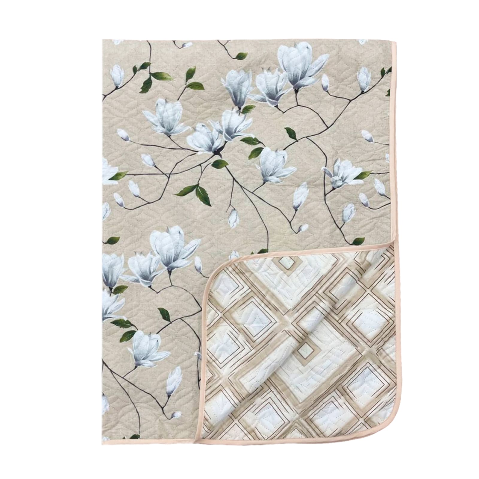Покрывало двустороннее Комфорт Цветочная нежность - 0