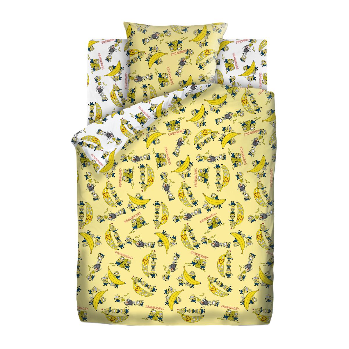 КПБ бязь Миньоны рис.16007-1/16007-2 Бананамания - 1