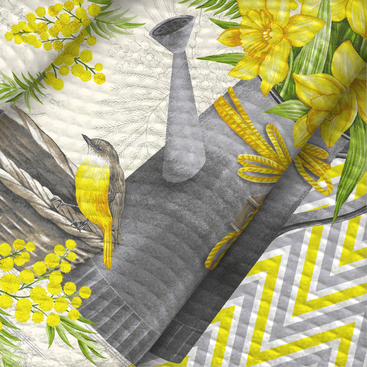 Полотно вафельное 50 см наб рис.62148-1 Джульетта - 1