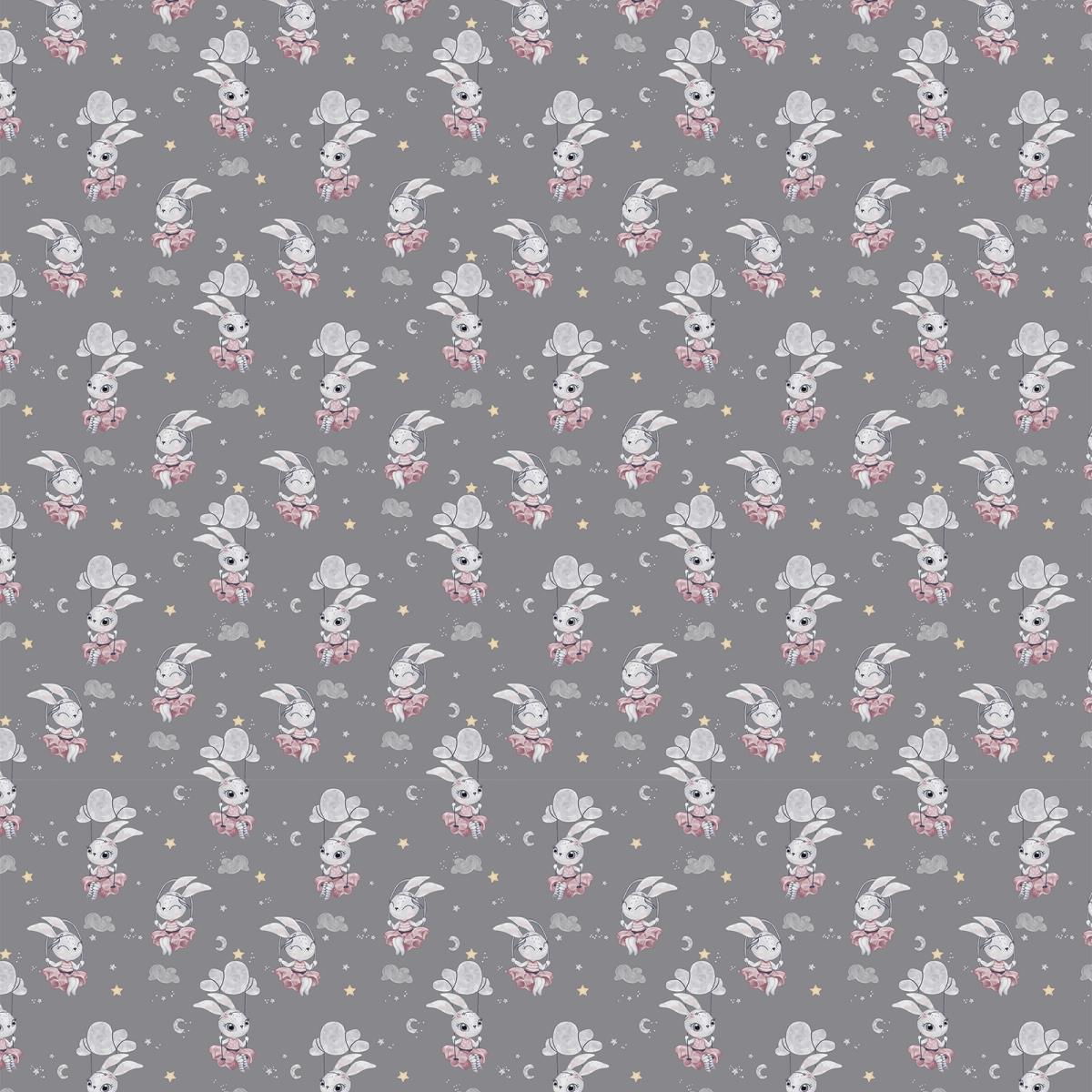 Перкаль 150 см наб рис.13331-1 Зайчики - 1