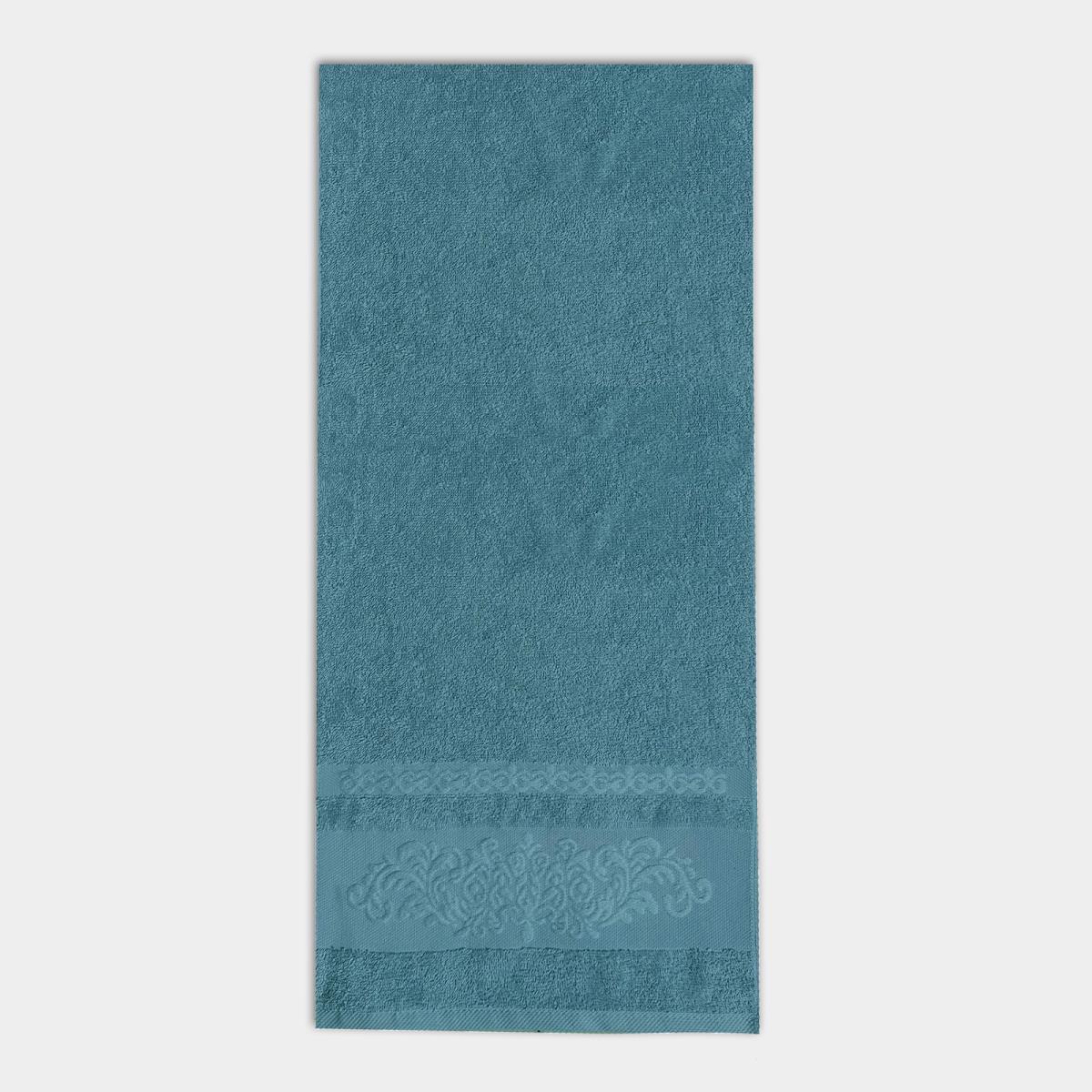 Полотенце махровое Fine Line бордюр Манок светло-серый - 1