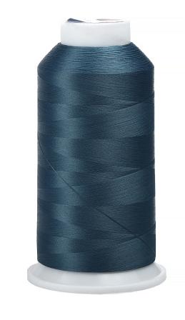 Нитки 150D/1 текстурированные некрученые цв.252 синий (5000м) - 0