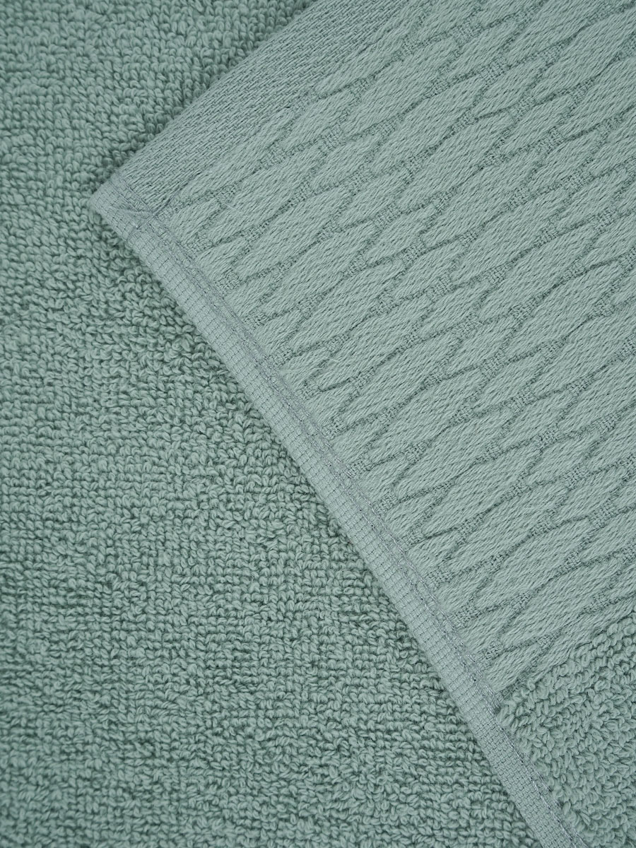 Полотенце махровое SH Luna 2022-491 зеленый САХ 5458 - 0