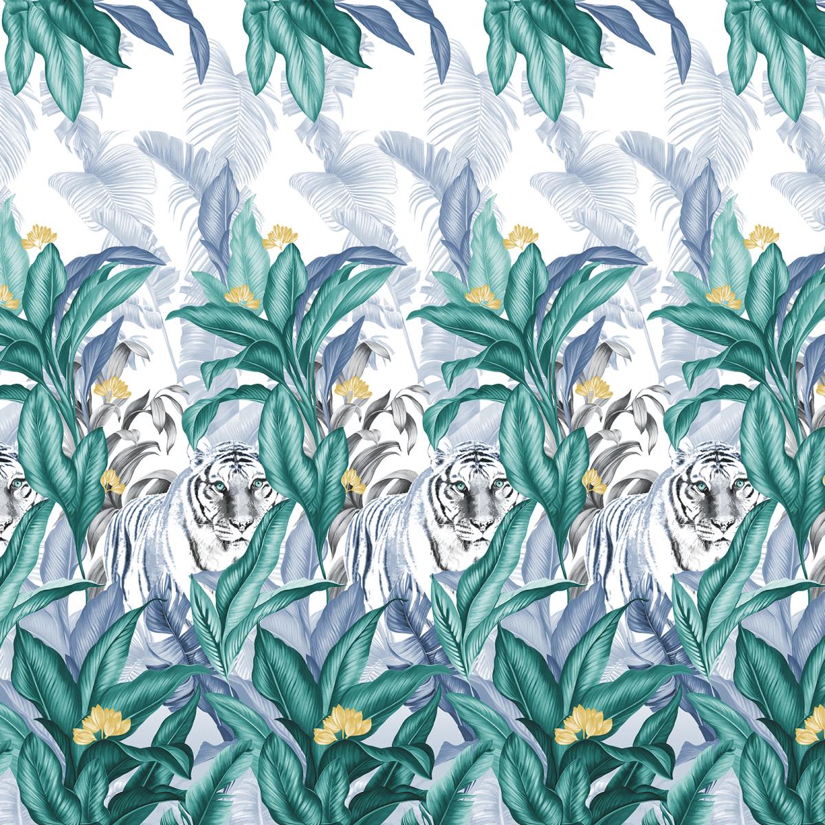 Бязь Премиум 220 см наб рис.72014-2 Тигр - 1