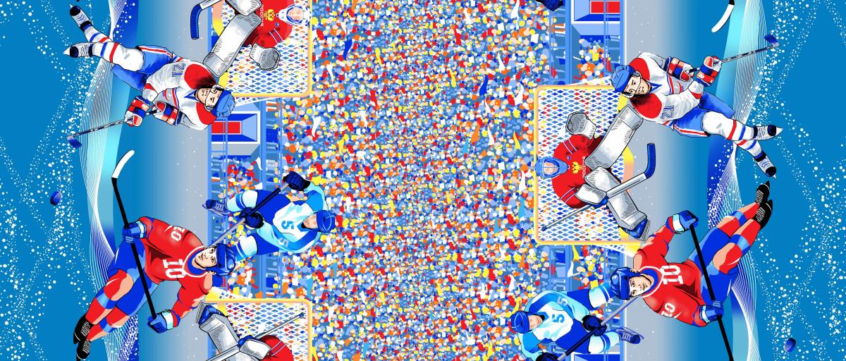 Полотно вафельное 150 см наб рис.21047-1 - 0