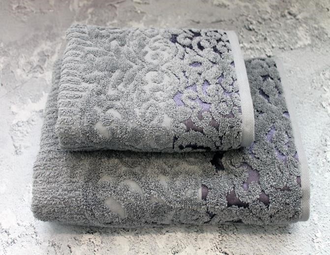 Полотенце махровое Naomi Серый - 0