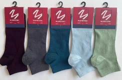 Носки жен. лето арт.LS51 (бордо) - 0