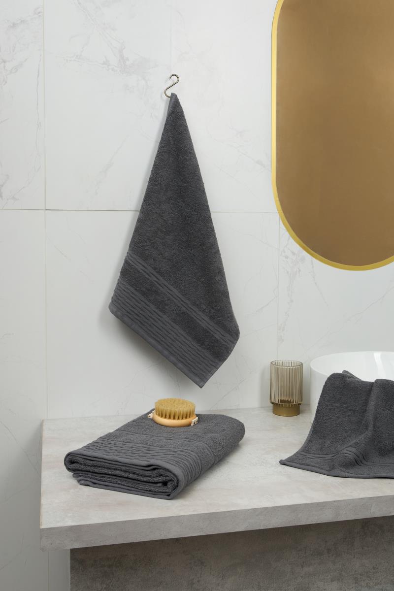 Полотенце махровое Fine Line Уютный дом, графит - 3