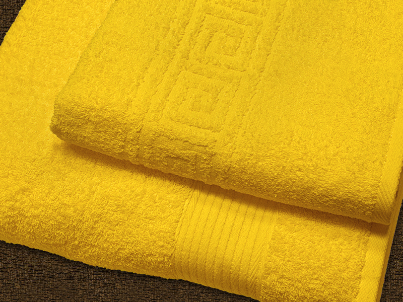 Полотенце махровое 400 г/мкв 40*70 ТТ Лимон - 0