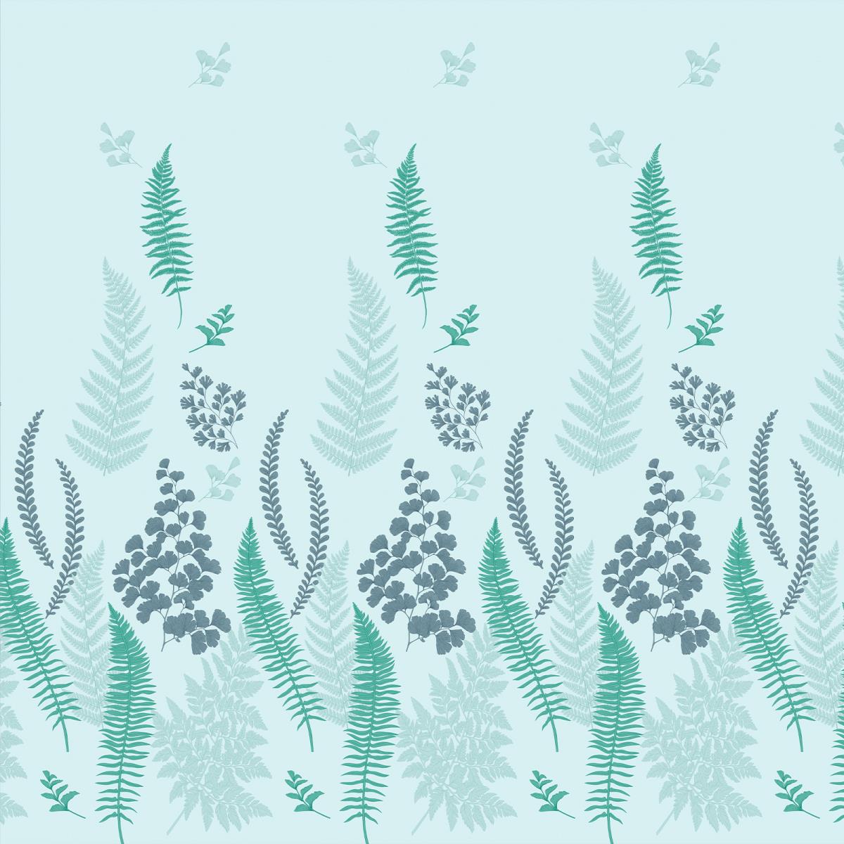 Бязь Премиум 220 см наб рис.7139-2 Адиантум - 1