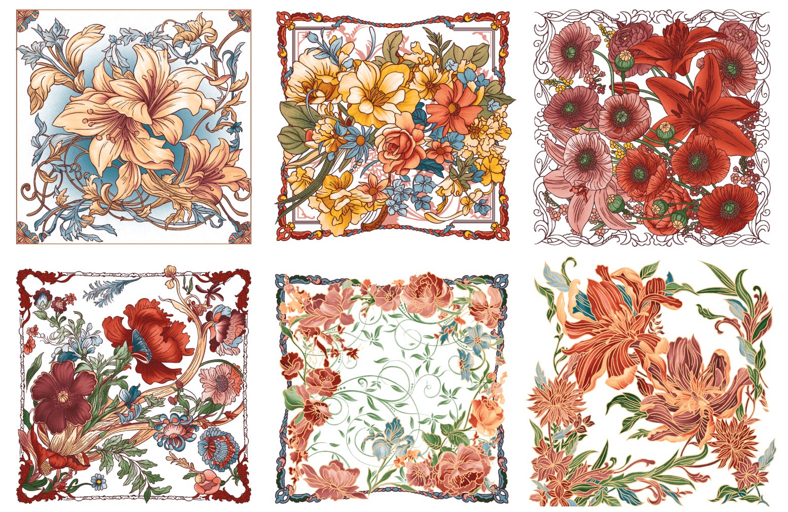 Ситец 95 см наб рис.29504-1 Цветония - 0