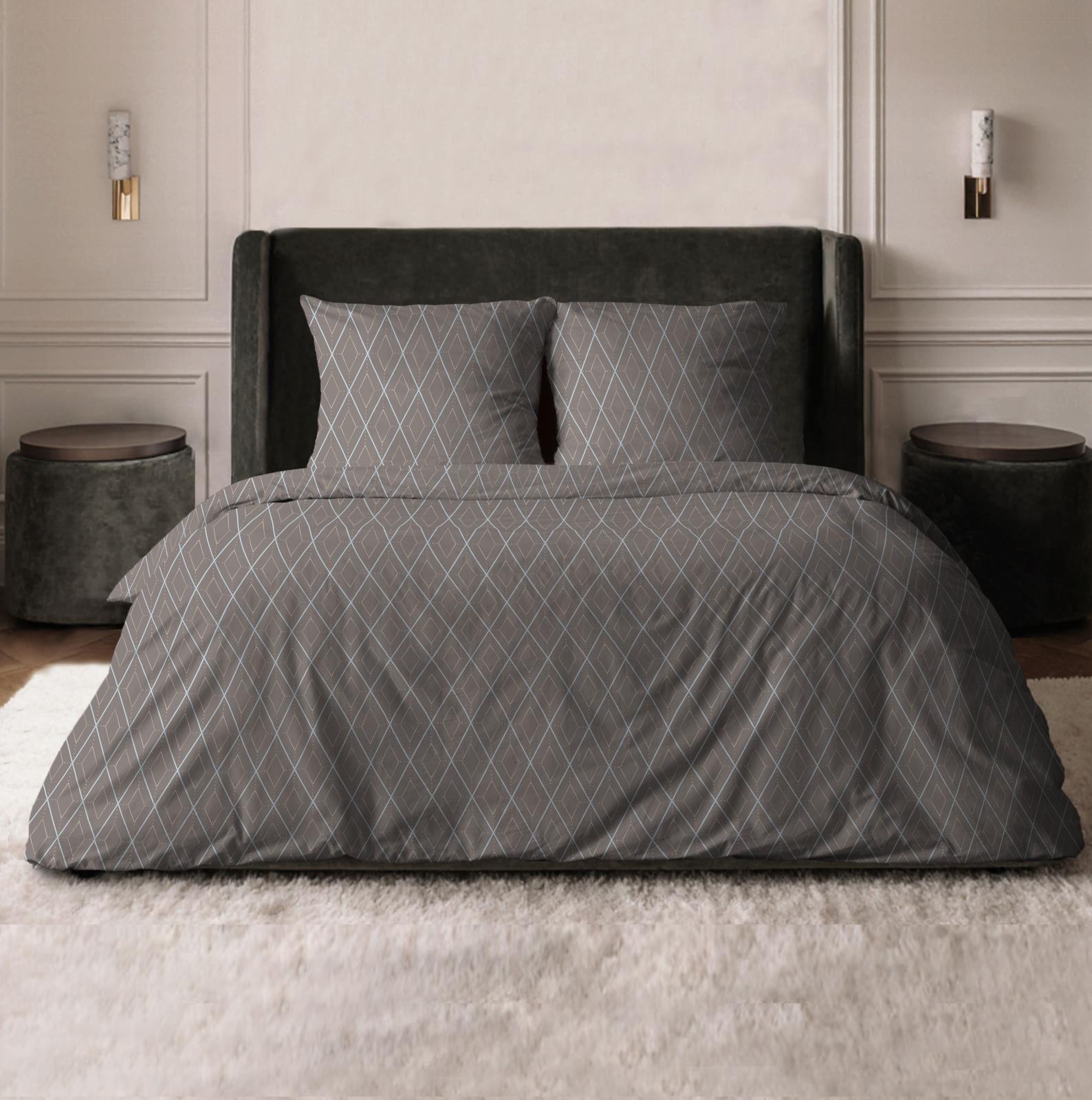 КПБ твил-сатин Fine Line рис.50161-1 Диамант - 0