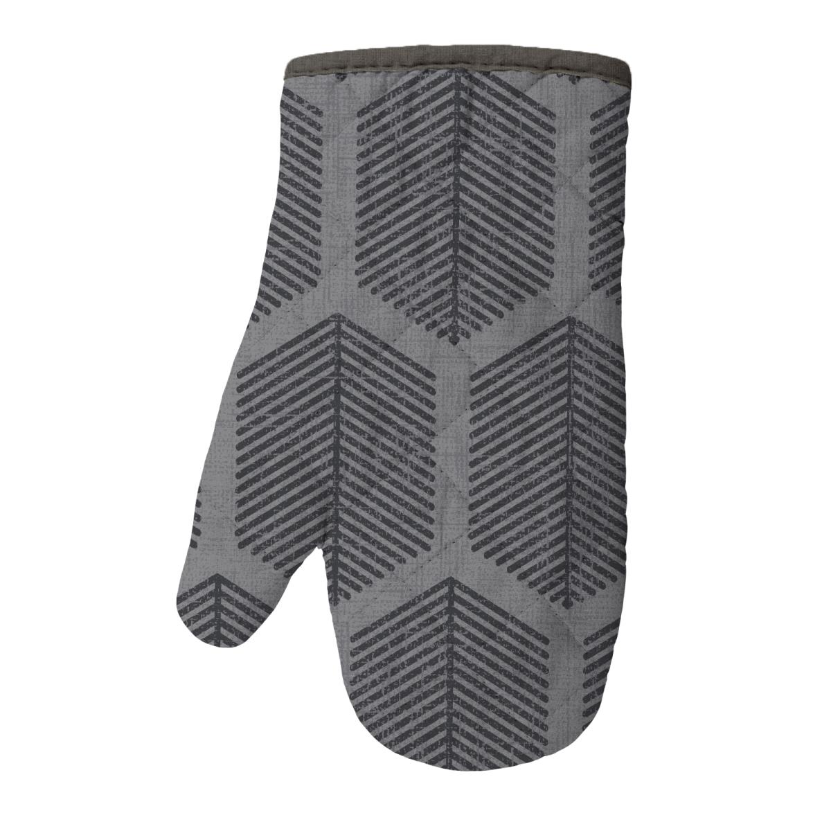 Прихватка-рукавица рогожка Vse DOMA рис.60213-1 Паттерн - 0