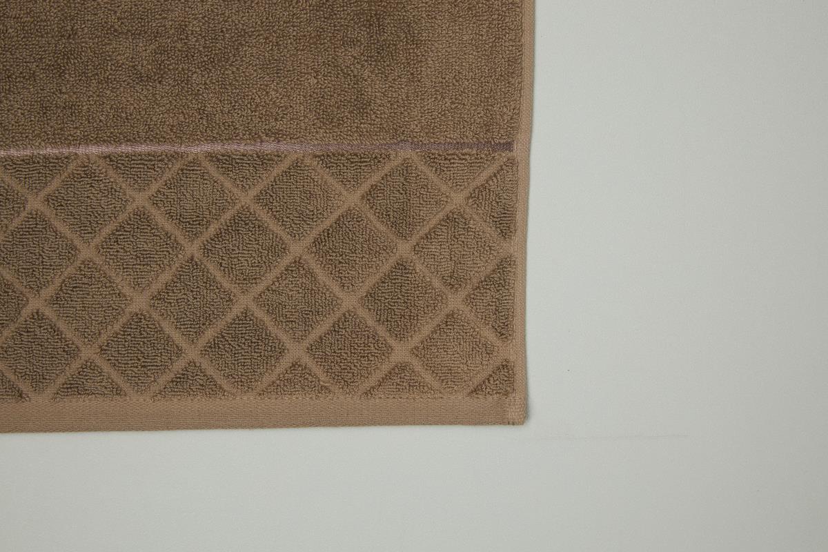 Полотенце махровое Fine Line Жемчужная коллекция, какао - 2