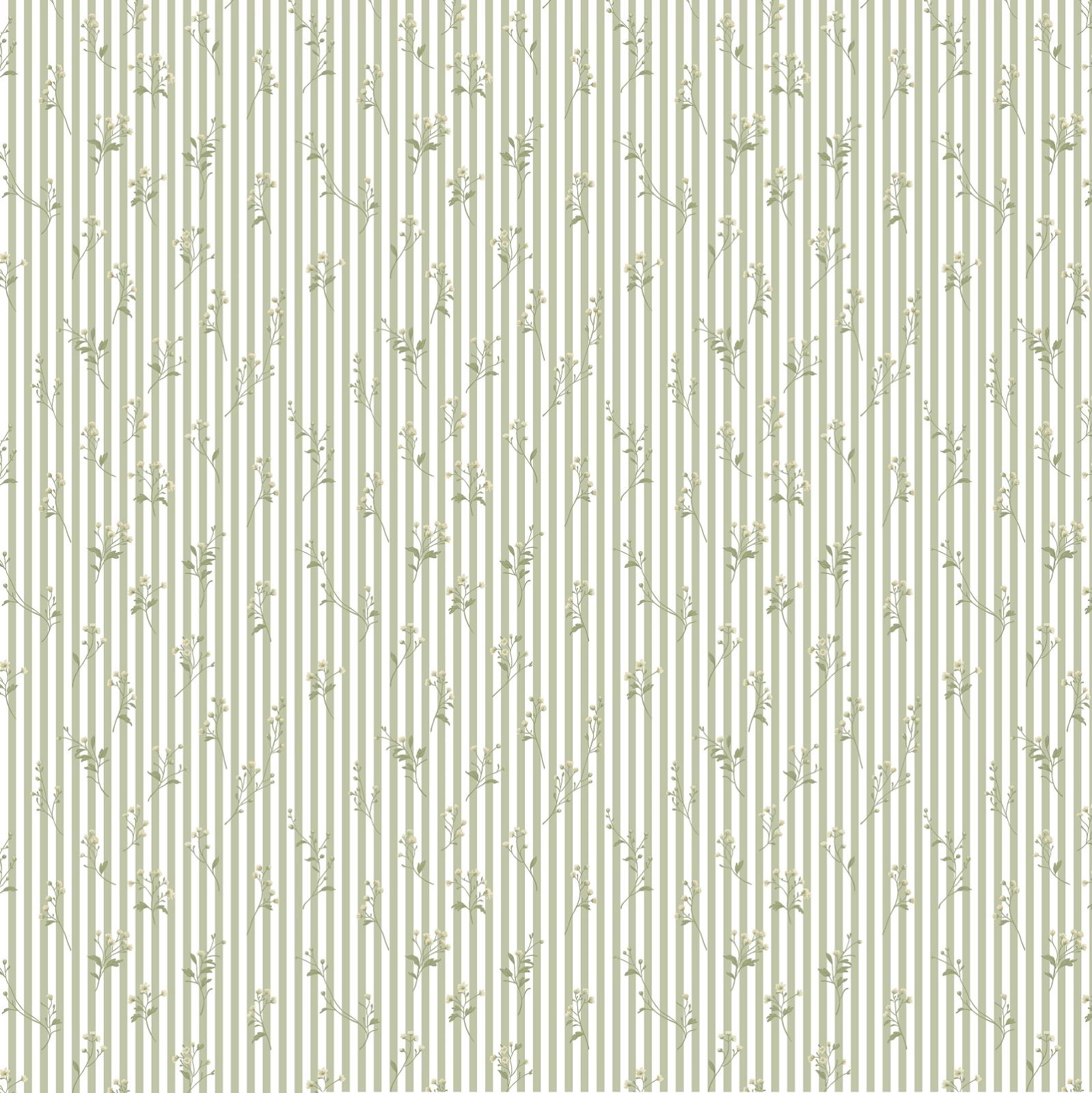 Вареный хлопок 220 см наб рис.72235-1 Луговая трава - 0