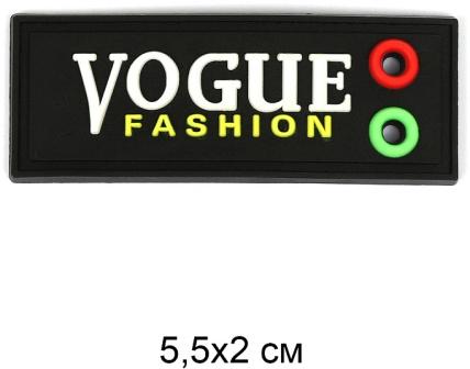 Аппликации пришивные арт.TBY.2344 Fashion 5,5х2см - 0