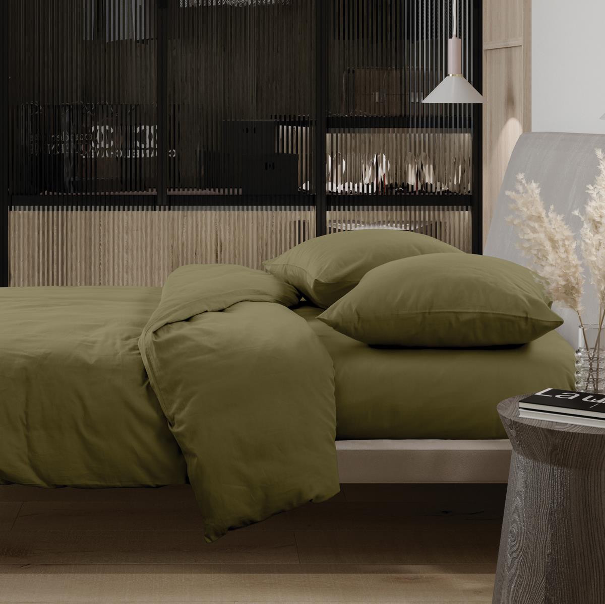 КПБ перкаль Актив WENGE рис.86034-12 Forest chill - 0