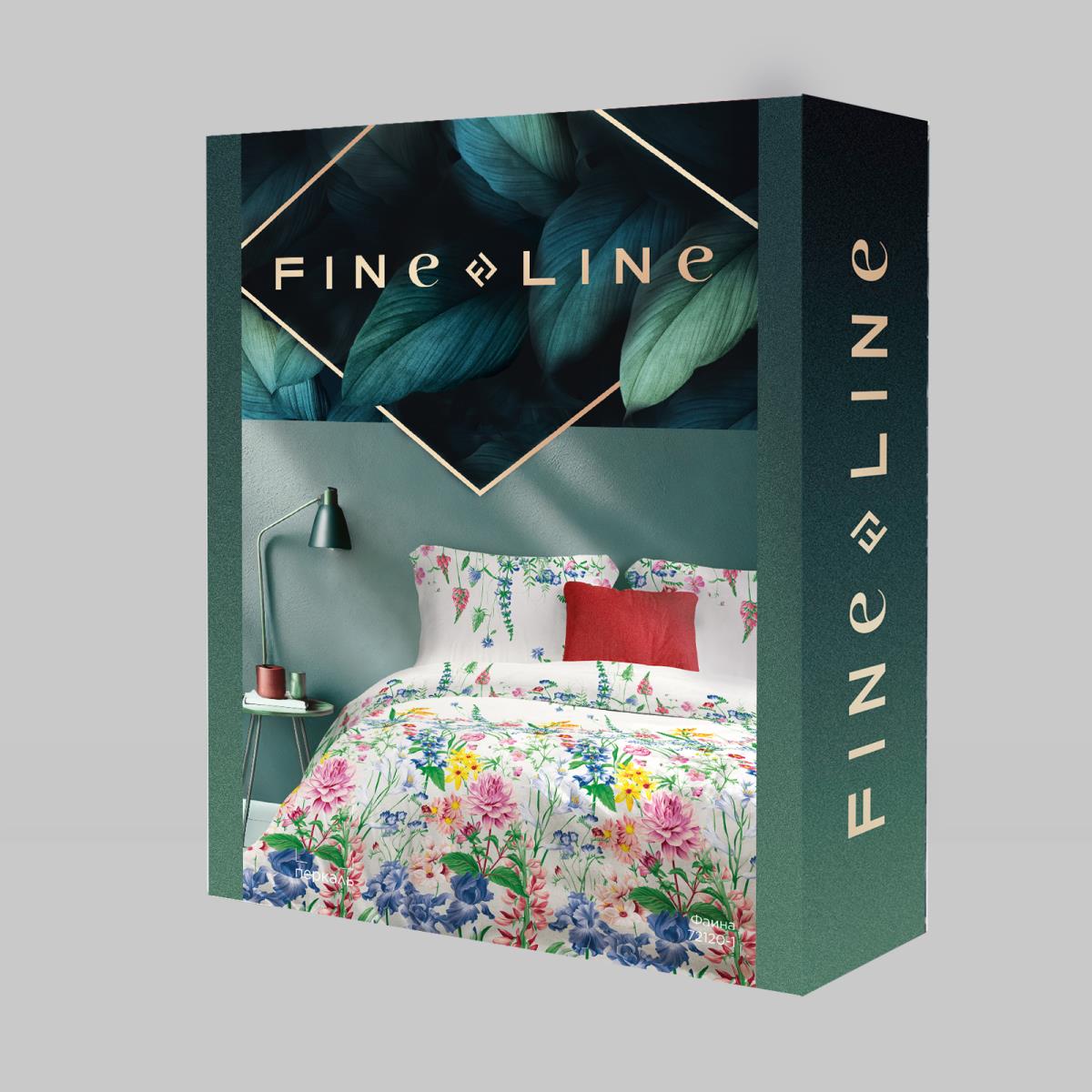 КПБ перкаль Fine Line рис.72120-1 Фаина - 3