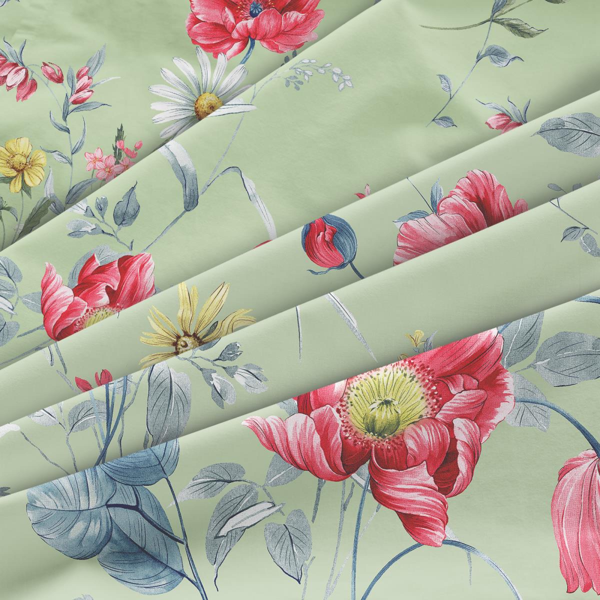 Бязь Премиум 220 см наб рис.50244-3 Дэйзи (комп 996181, 996287) - 2