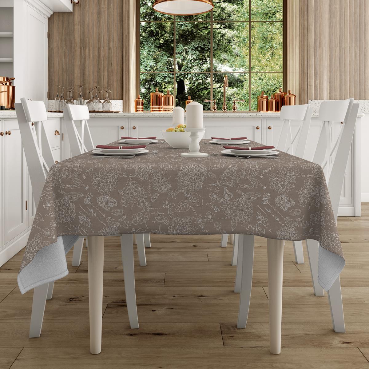 Скатерть рогожка Mia Cara рис.30284-5 Жозефина - 0