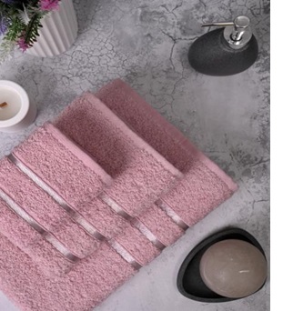 Полотенце махровое SPA сухая роза - 0