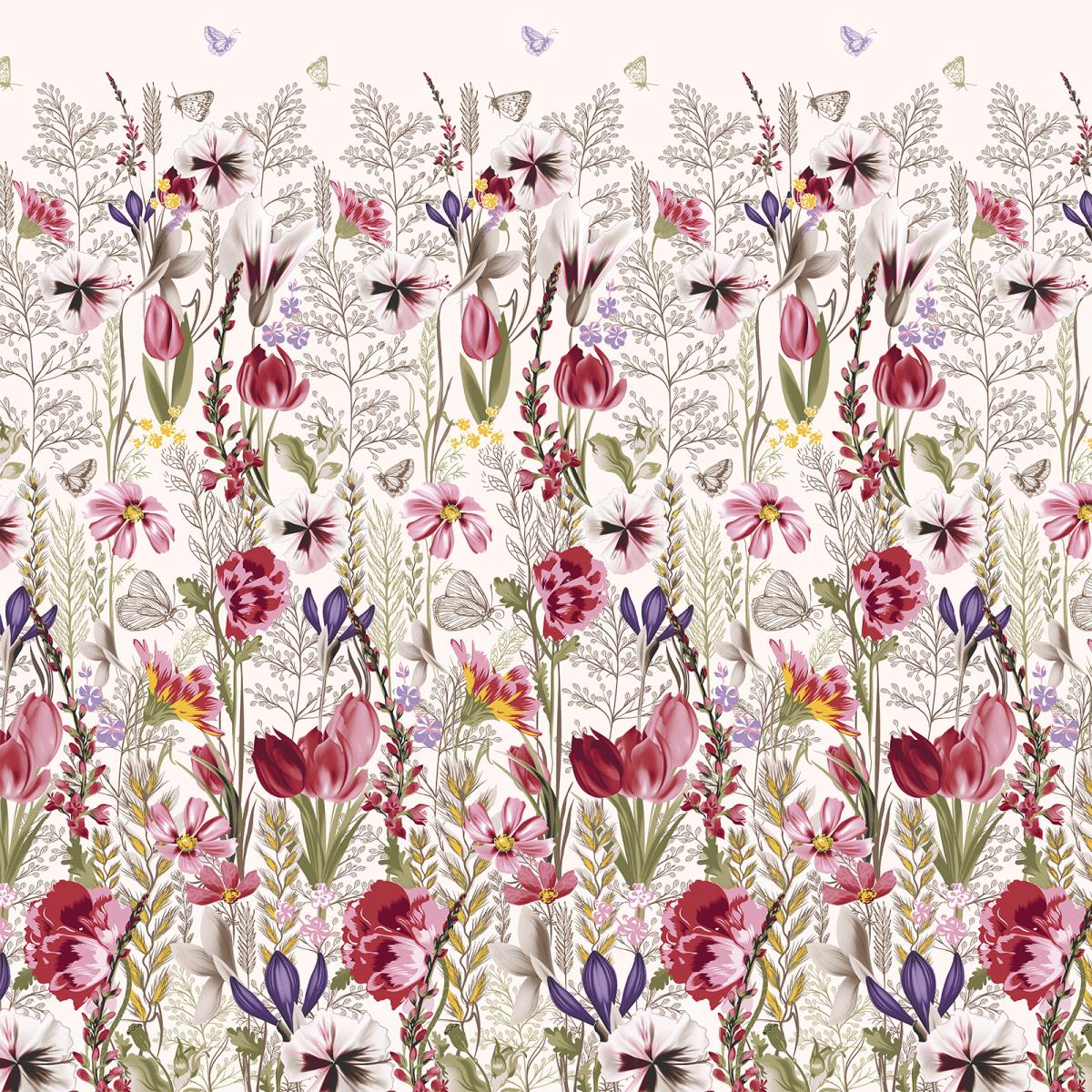 Бязь Премиум 220 см наб рис.60132-1 Лола - 1