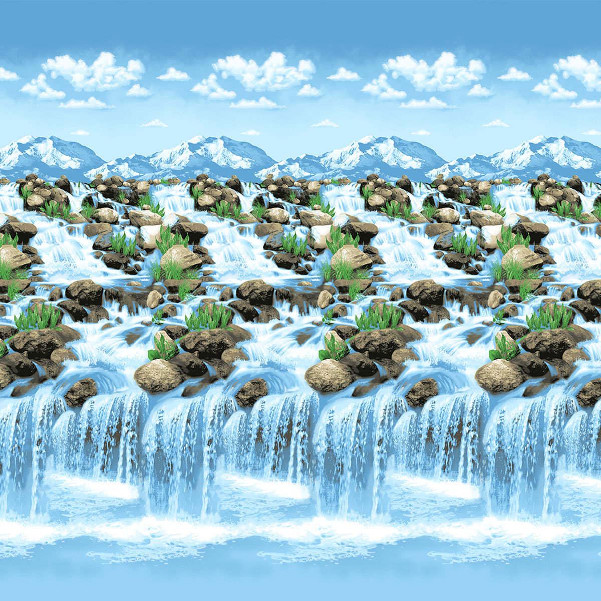 Бязь наб 220 см Премиум рис.6132-1 гр - 1