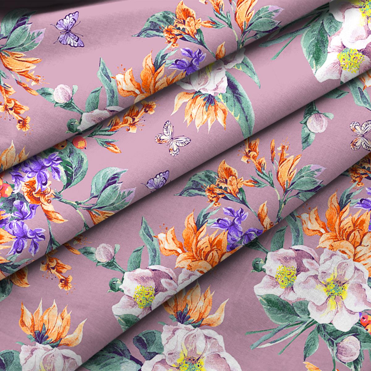 КПБ поплин Любимый дом рис.6524-2 Весенний букет - 2